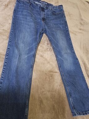Nautica Men's Medium Blue Straight-Leg Jeans